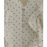 【natural couture】ラッフルフリルペプラムブラウウス | NICE CLAUP / OLIVE des OLIVE OUTLET | 詳細画像12