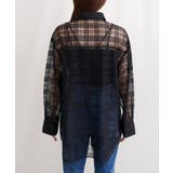 【natural couture】シアーチェックシャツ | NICE CLAUP / OLIVE des OLIVE OUTLET | 詳細画像12