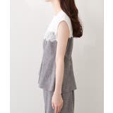 【natural couture】レース切替ペプラムTOPS | NICE CLAUP / OLIVE des OLIVE OUTLET | 詳細画像7