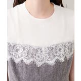 【natural couture】レース切替ペプラムTOPS | NICE CLAUP / OLIVE des OLIVE OUTLET | 詳細画像11