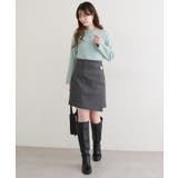 【natural couture】スカラップラメニット | NICE CLAUP / OLIVE des OLIVE　OUTLET | 詳細画像11 