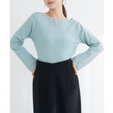 【natural couture】スカラップラメニット | NICE CLAUP / OLIVE des OLIVE　OUTLET | 詳細画像17 