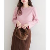 【natural couture】スカラップラメニット | NICE CLAUP / OLIVE des OLIVE　OUTLET | 詳細画像20 