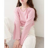 【natural couture】スカラップラメニット | NICE CLAUP / OLIVE des OLIVE　OUTLET | 詳細画像27 