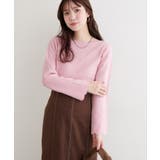 【natural couture】スカラップラメニット | NICE CLAUP / OLIVE des OLIVE　OUTLET | 詳細画像28 