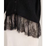 【natural couture】裾レースカーディガン | NICE CLAUP / OLIVE des OLIVE　OUTLET | 詳細画像10 