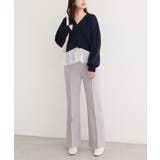 【natural couture】裾レースカーディガン | NICE CLAUP / OLIVE des OLIVE　OUTLET | 詳細画像4 