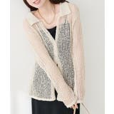 ネップ透かし編みカーデ | NICE CLAUP / OLIVE des OLIVE　OUTLET | 詳細画像4 