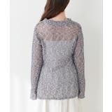 ネップ透かし編みカーデ | NICE CLAUP / OLIVE des OLIVE　OUTLET | 詳細画像13 