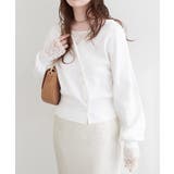 オフ | 【natural couture】アシメデザイン釦カーデ | NICE CLAUP / OLIVE des OLIVE　OUTLET
