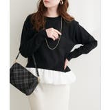 【natural couture】バルーンドッキングニット | NICE CLAUP / OLIVE des OLIVE　OUTLET | 詳細画像10 