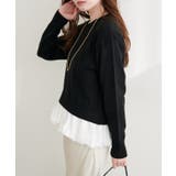 【natural couture】バルーンドッキングニット | NICE CLAUP / OLIVE des OLIVE　OUTLET | 詳細画像12 