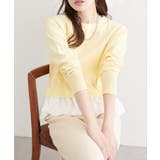 【natural couture】バルーンドッキングニット | NICE CLAUP / OLIVE des OLIVE　OUTLET | 詳細画像14 