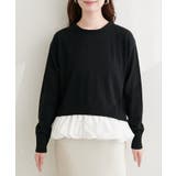 【natural couture】バルーンドッキングニット | NICE CLAUP / OLIVE des OLIVE　OUTLET | 詳細画像20 