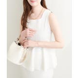 【natural couture】UVカット付きボレロ×ペプラムニットSET | NICE CLAUP / OLIVE des OLIVE　OUTLET | 詳細画像7 