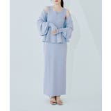 【natural couture】UVカット付きボレロ×ペプラムニットSET | NICE CLAUP / OLIVE des OLIVE　OUTLET | 詳細画像14 