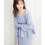 【natural couture】UVカット付きボレロ×ペプラムニットSET | NICE CLAUP / OLIVE des OLIVE　OUTLET | 詳細画像20 