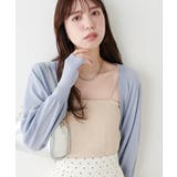 【natural couture】UVカット付きボレロ×ペプラムニットSET | NICE CLAUP / OLIVE des OLIVE　OUTLET | 詳細画像24 