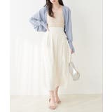 【natural couture】UVカット付きボレロ×ペプラムニットSET | NICE CLAUP / OLIVE des OLIVE　OUTLET | 詳細画像25 