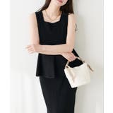 【natural couture】UVカット付きボレロ×ペプラムニットSET | NICE CLAUP / OLIVE des OLIVE　OUTLET | 詳細画像29 