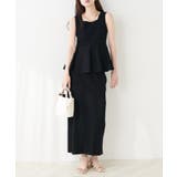 【natural couture】UVカット付きボレロ×ペプラムニットSET | NICE CLAUP / OLIVE des OLIVE　OUTLET | 詳細画像31 