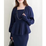 【natural couture】UVカット付きボレロ×ペプラムニットSET | NICE CLAUP / OLIVE des OLIVE　OUTLET | 詳細画像44 