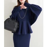 【natural couture】UVカット付きボレロ×ペプラムニットSET | NICE CLAUP / OLIVE des OLIVE　OUTLET | 詳細画像45 