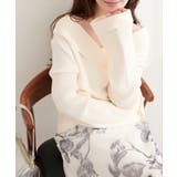 【natural couture】カシュクールフレア袖ニット | NICE CLAUP / OLIVE des OLIVE OUTLET | 詳細画像27