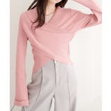 【natural couture】カシュクールフレア袖ニット | NICE CLAUP / OLIVE des OLIVE OUTLET | 詳細画像11