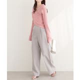 【natural couture】カシュクールフレア袖ニット | NICE CLAUP / OLIVE des OLIVE OUTLET | 詳細画像12