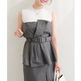 チャコール | 【natural couture】<mizumami>ニット×ビスチェドッキング… | NICE CLAUP / OLIVE des OLIVE OUTLET