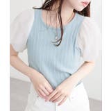 【natural couture】シアーバルーンスリーブトップス | NICE CLAUP / OLIVE des OLIVE　OUTLET | 詳細画像24 