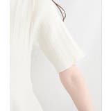 【natural couture】ランダムリブ5分袖ペプラムニットカーディガン | NICE CLAUP / OLIVE des OLIVE OUTLET | 詳細画像25