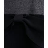 【natural couture】フロントリボンペプラムニット | NICE CLAUP / OLIVE des OLIVE　OUTLET | 詳細画像18 