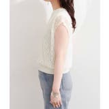 【natural couture】接触冷感レースレイヤードニット | NICE CLAUP / OLIVE des OLIVE OUTLET | 詳細画像26