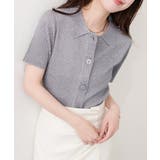【natural couture】衿付きラメリブカーデ | NICE CLAUP / OLIVE des OLIVE OUTLET | 詳細画像26