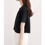 【natural couture】パール釦半袖ニットカーディガン | NICE CLAUP / OLIVE des OLIVE　OUTLET | 詳細画像12 