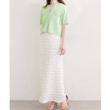 【natural couture】パール釦半袖ニットカーディガン | NICE CLAUP / OLIVE des OLIVE　OUTLET | 詳細画像22 