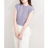 【natural couture】裾レースフレンチスリーブニットプルオーバー | NICE CLAUP / OLIVE des OLIVE　OUTLET | 詳細画像35 
