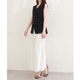 【natural couture】ゴールド釦ニットベスト | NICE CLAUP / OLIVE des OLIVE OUTLET | 詳細画像14
