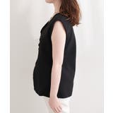 【natural couture】ゴールド釦ニットベスト | NICE CLAUP / OLIVE des OLIVE OUTLET | 詳細画像16