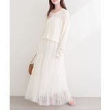 【natural couture】ランダムクレープカットソー2WAYカーデ | NICE CLAUP / OLIVE des OLIVE　OUTLET | 詳細画像2 