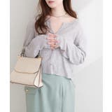 【natural couture】ランダムクレープカットソー2WAYカーデ | NICE CLAUP / OLIVE des OLIVE　OUTLET | 詳細画像9 