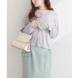 【natural couture】ランダムクレープカットソー2WAYカーデ | NICE CLAUP / OLIVE des OLIVE　OUTLET | 詳細画像10 