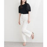 【natural couture】オーガンジーパフスリーブT | NICE CLAUP / OLIVE des OLIVE　OUTLET | 詳細画像15 