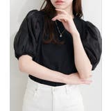 【natural couture】オーガンジーパフスリーブT | NICE CLAUP / OLIVE des OLIVE　OUTLET | 詳細画像16 