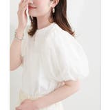 オフ | 【natural couture】オーガンジーパフスリーブT | NICE CLAUP / OLIVE des OLIVE　OUTLET