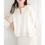 【natural couture】ハーフジップ付きダンボールプルオーハ… | NICE CLAUP / OLIVE des OLIVE　OUTLET | 詳細画像5 