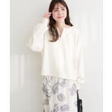 【natural couture】ハーフジップ付きダンボールプルオーハ… | NICE CLAUP / OLIVE des OLIVE　OUTLET | 詳細画像7 