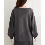 【natural couture】ハーフジップ付きダンボールプルオーハ… | NICE CLAUP / OLIVE des OLIVE　OUTLET | 詳細画像10 